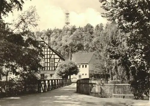 AK, Schmölln, Blick zum Aussichtsturm, 1969