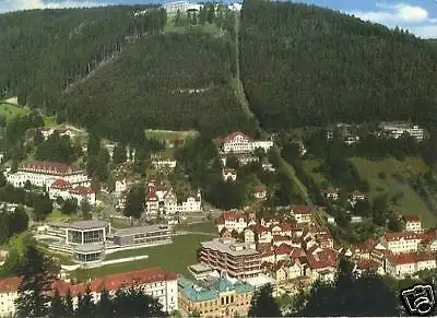 AK, Wildbad im Schwarzwald, Luftbild, 1971