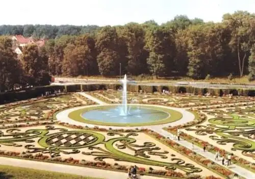 AK, Ludwigsburg, Gartenschau "Blühendes Barock", 1974