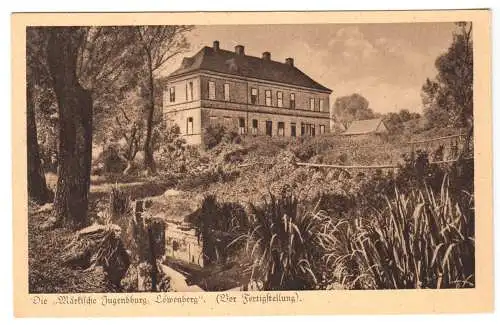 AK, Löwenberg Mark, Kr. Gransee, "Märkische Jugendburg Löwenberg", um 1930