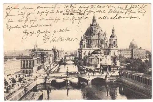 AK, Berlin Mitte, Areal rund um den Dom, 1906