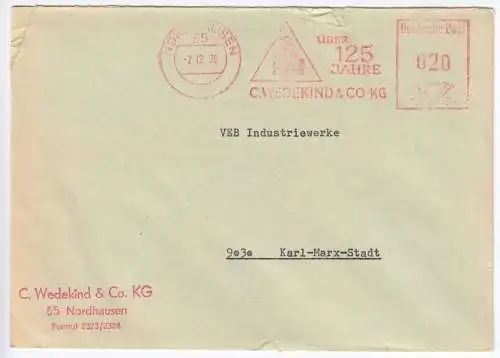 AFS, Über 125 Jahre, C. Wedekind & Co. KG, o Nordhausen, 55, 2.12.70