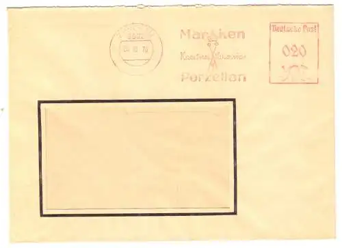 AFS, Marken-Porzellan, Kaestner-Saxonia, o Zwickau, 9502, 06.10.70