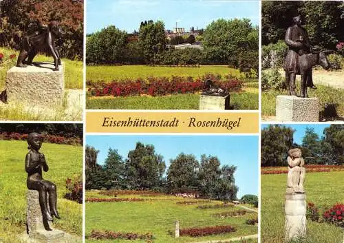 AK, Eisenhüttenstadt, Rosenhügel, sechs Abb., 1988