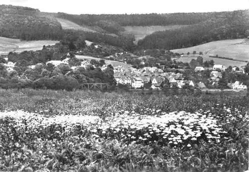 Ansichtskarte, Stadtlengsfeld Rhön, Gesamtansicht, 1984