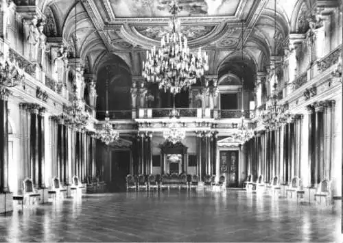 AK, Altenburg, Schloß, Festsaal, 1981