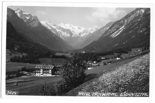 Ansichtskarte, Tirol, Gschnitztal, Hotel Trinserhof, 1930