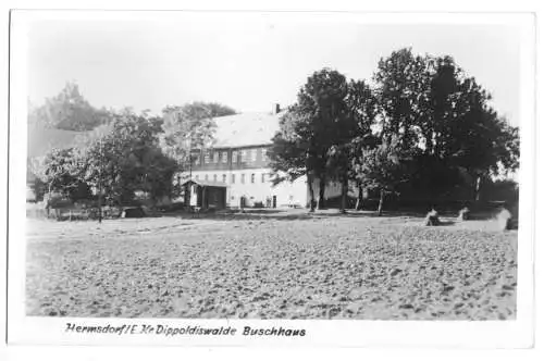 AK, Hermsdorf Kr. Dippoldiswalde, Buschhaus, 1960