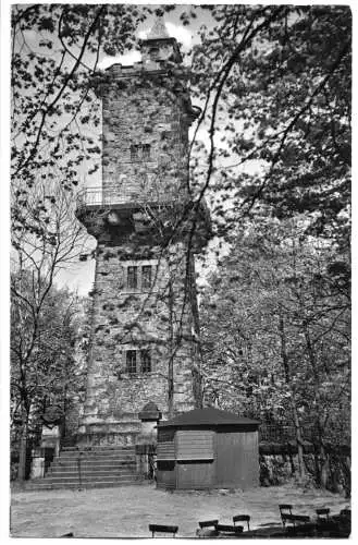Ansichtskarte, Kurort Berggießhübel, Panoramahöhe, Turm, 1964