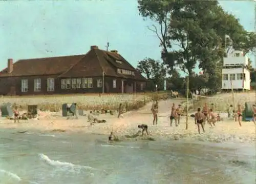 Ansichtskarte, Ostseebad Zingst, Am Strand, 1965