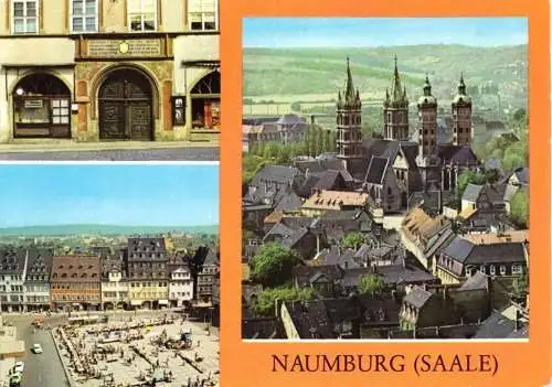AK, Naumburg Saale, drei Abb., 1979