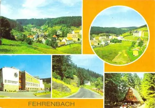 AK, Fehrenbach Kr. Hildburghausen, fünf Abb., 1983