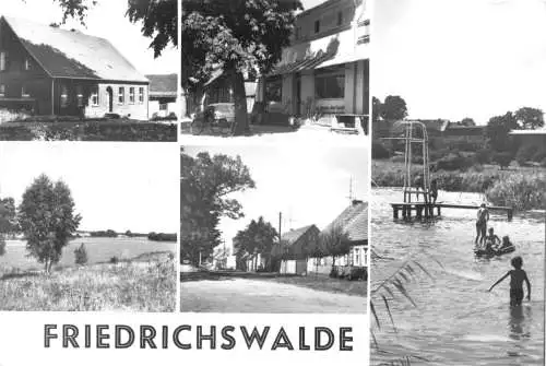 AK, Friedrichswalde Kr. Eberswalde, fünf Abb., 1979