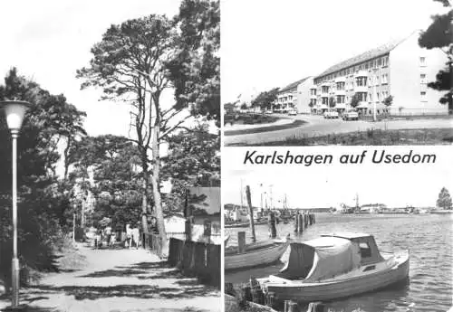 AK, Karlshagen Usedom, drei Abb., 1977