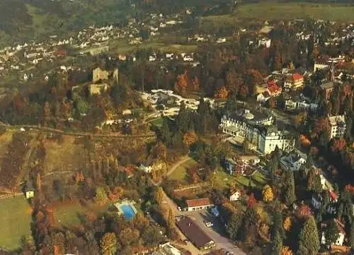 AK, Badenweiler Schwarzwald, Luftbild, 1977