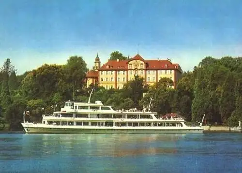 AK, Insel Mainau Bodensee, Salonschiff "München", 1979