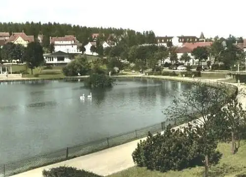 AK, Hahnenklee-Bockswiese, Kurteich, Wandelhalle, 1965