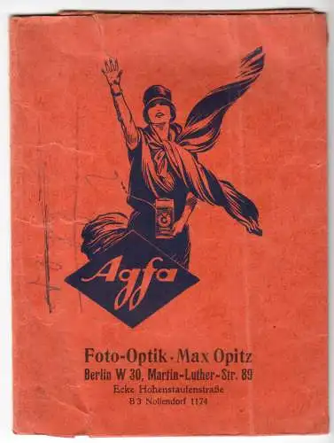 Fototasche, Foto-Optik Max Opitz, Berlin W 30, 1930er