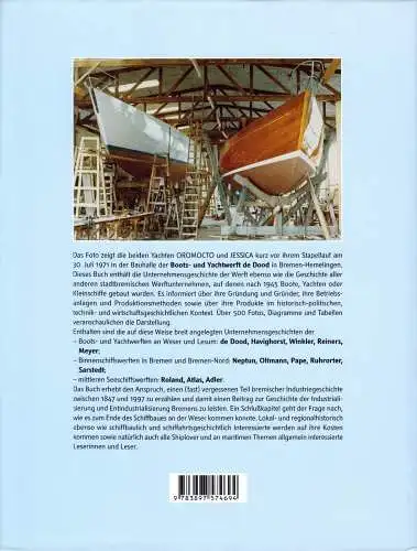 Auf dem Garten, Klaus; Boote, Yachten, Kleinschiffe aus Bremen, 2012