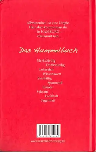 Kemper H.; Schmidtfrerick, K.; WettererE,-Ch.; Hummelbuch, Hamburg Brevier, 2012