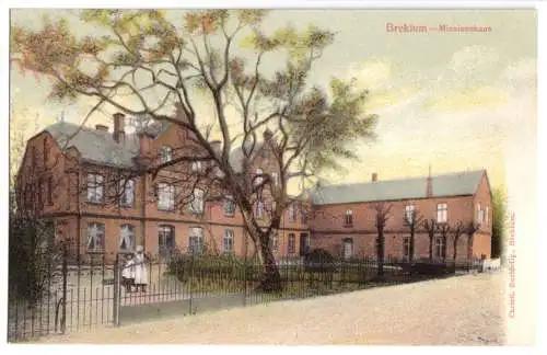 AK, Breklum Nordfriesland, Missionshaus, 1905