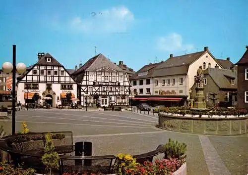 AK, Brilon Hochsauerland, Marktplatz, 1985