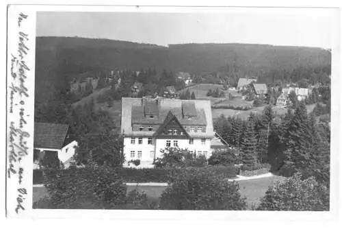 AK, Kurort Bärenfels Osterzgeb., Teilansicht, 1954