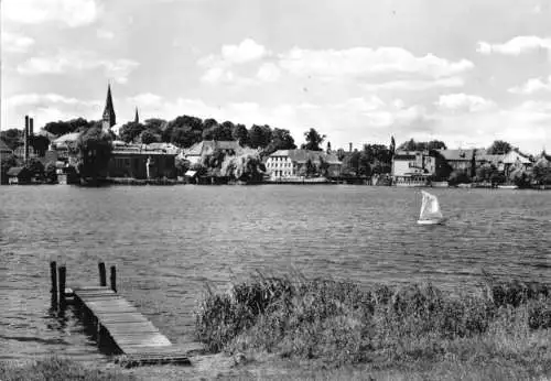 AK, Malchow Meckl., Ansicht vom See, 1972