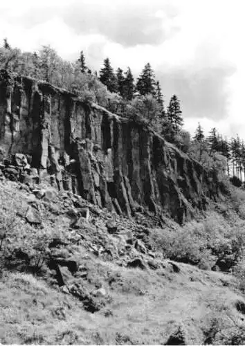 AK, Annaberg-Buchholz, Felspartie am Pölberg, 1975