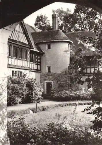 AK, Potsdam, Schloß Cecilienhof, Innenhof, 1968