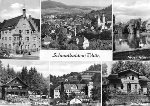 AK, Schmalkalden Thür., sechs Abb., 1970
