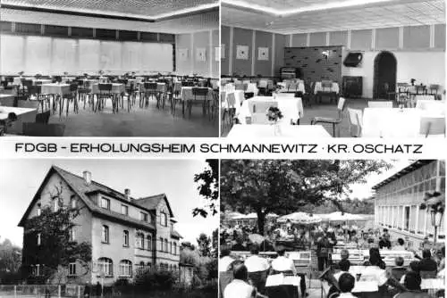 AK, Schmannewitz Kr. Oschatz, FDGB-Erholungsheim, 1987