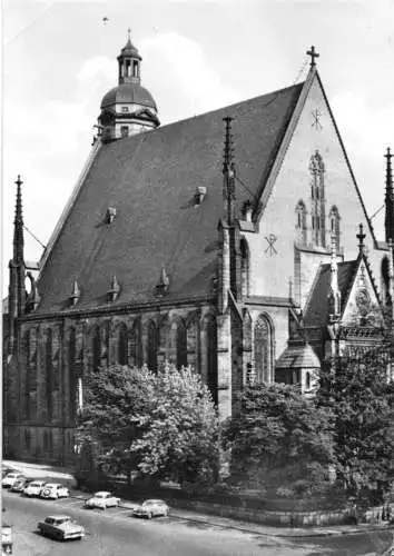 AK, Leipzig, Thomaskirche, 1966