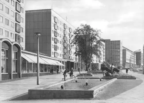AK, Leipzig, Markt, Georgi-Ring, 1965