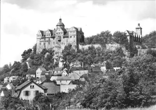 AK, Ranis Kr. Pößneck, Blick zur Burg Ranis, 1976