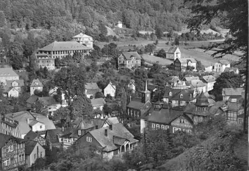 AK, Schwarzburg Thür., Teilansicht, 1976