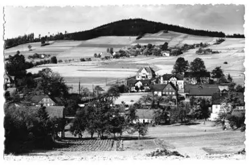 AK, Beiersdorf OL, Teilansicht mit Bieleboh, 1957