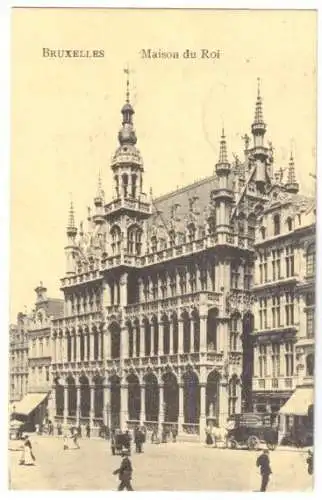 AK, Bruxelles, Brüssel, Maison du Roi, 1916