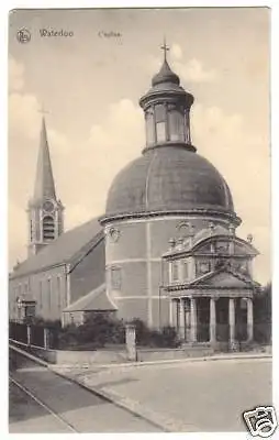 AK, Waterloo, L'église, Kirche, 1917