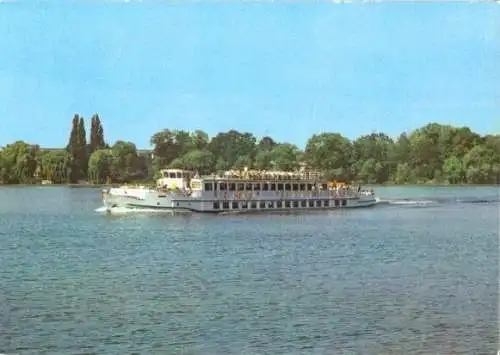 AK, Potsdam, Weiße Flotte, Salonschiff "Sanssouci", 1984