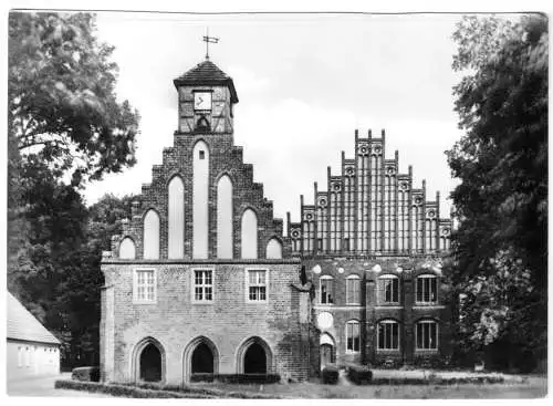 AK, Kloster Zinna bei Jüterbog, Gästehaus und Neue Abtei, 1977