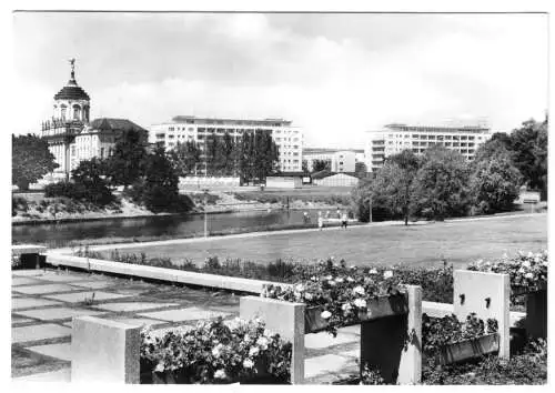 AK, Potsdam, Blick von der Freundschaftsinsel, 1977
