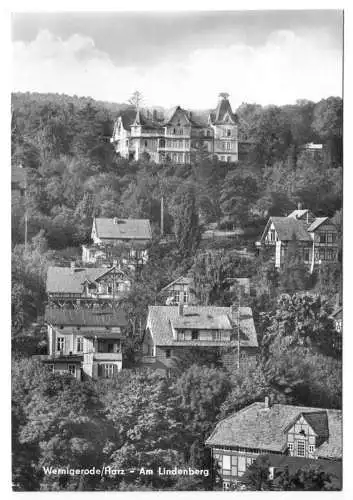 AK, Wernigerode Harz, Am Lindenberg, 1972