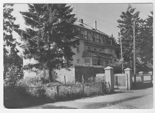 AK, Neuglobsow Kr. Gransee, FDGB-Haus Brandenburg, 1963