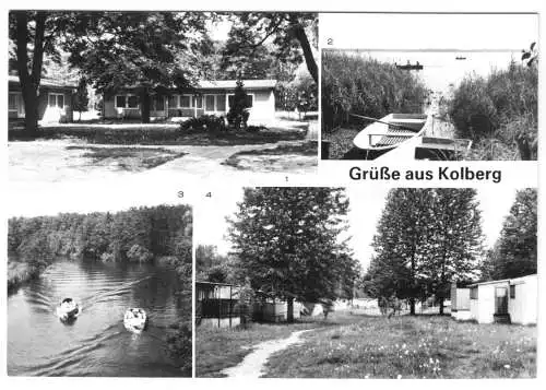 AK, Kolberg Kr. Königs Wusterhausen, vier Abb., 1990