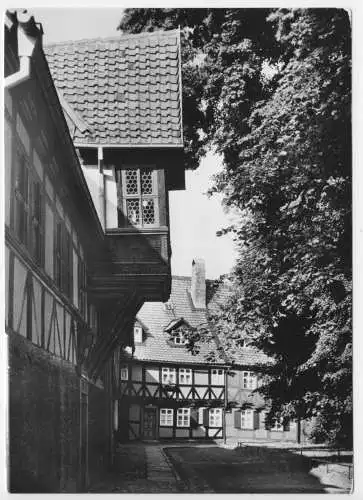 AK, Wernigerode Harz, Gadenstedtsches Haus am Oberpfarrkirchhof, 1975