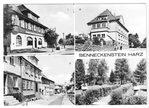 AK, Benneckenstein Harz, vier Abb., 1981
