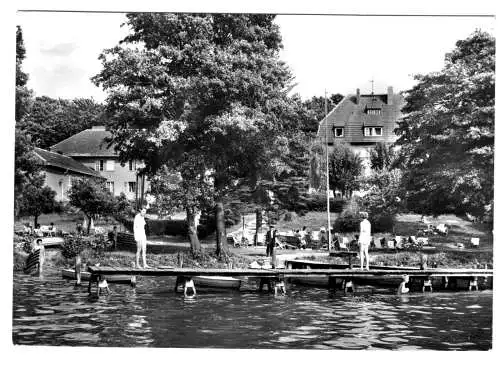 AK, Diensdorf am Scharmützelsee, FDGB-Erholungsheim "Franz Kirsch", 1976