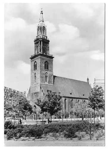 AK, Berlin Mitte, Marienkirche, 1973