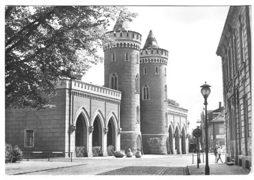 AK, Potsdam, Nauener Tor aus der Hegelallee gesehen, 1975